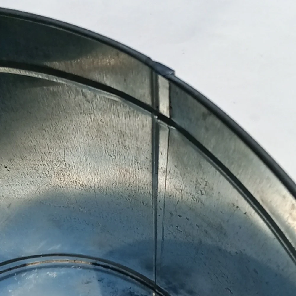 Large Posted Tin Can